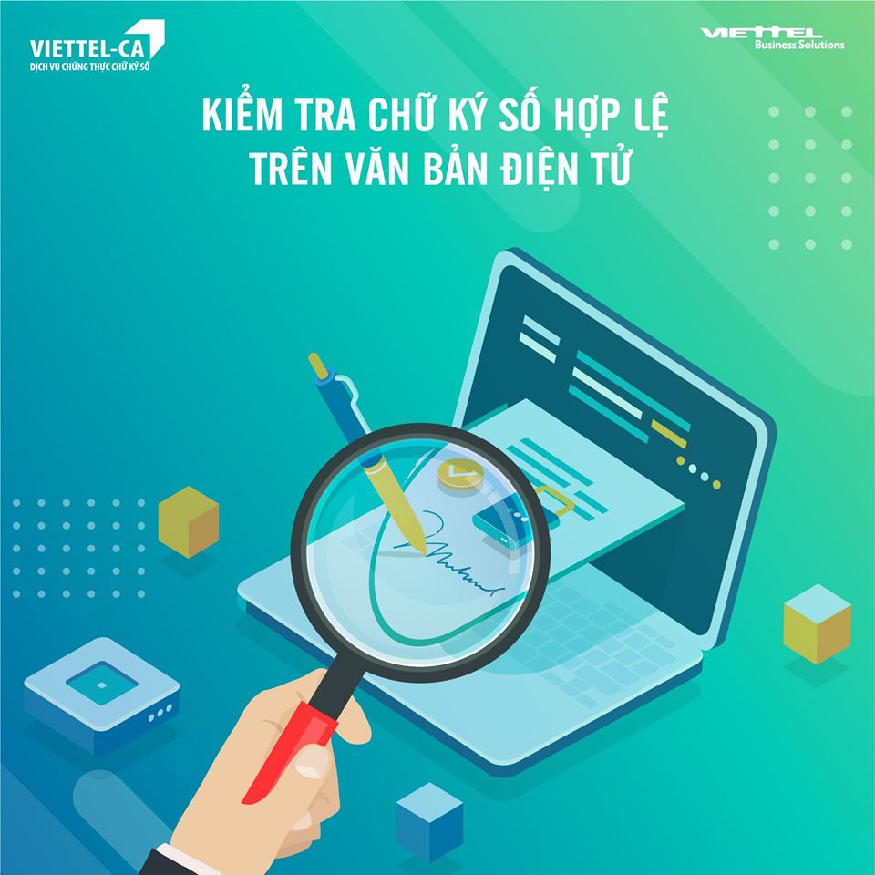Kiếm tra chữ ký số hiệu lực trên văn bản điện tử